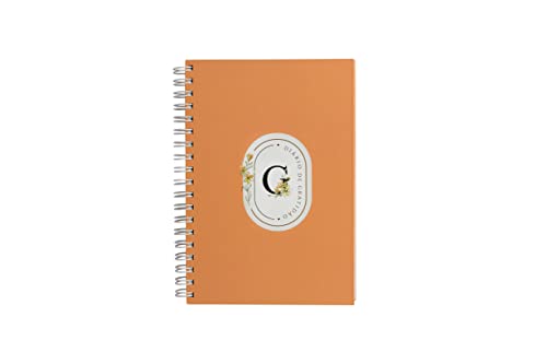 Diário de gratidão laranja