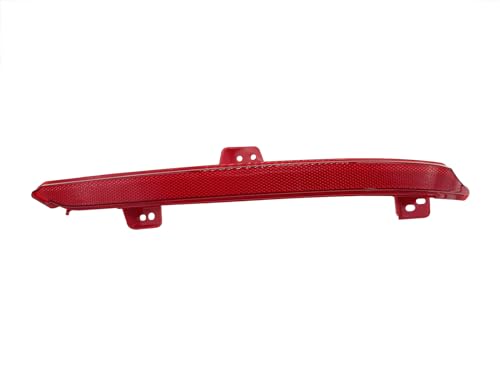 Image of For 2018-2022 Honda Accord Rear Bumper Reflector Right-Passenger side RH | For 2018-2022 Honda Accord Rear Mounted Bumper Reflector Right-Passenger side Red Marker Lights Lens Trim reflective effect