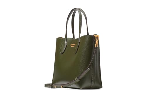 kate spade new york Bolsa tiracolo média de couro Saffiano Bleecker, Rúcula, Medium