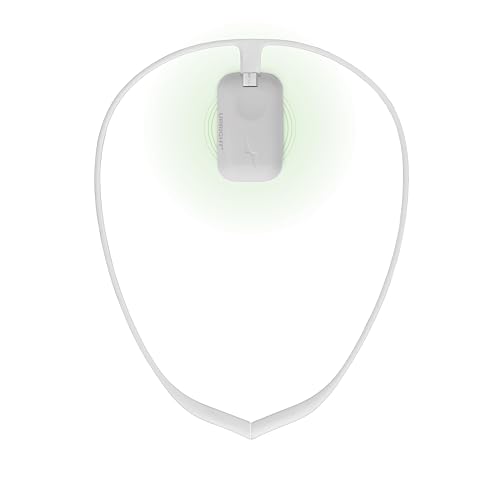 Upright GO S with White Necklace