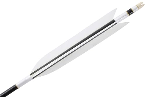 山武弓具店 矢 弓道 ターキー KF-11 2015シャフト 6本組 4種類 対応弓力 13〜18kg 白 イーストン EASTON 黒 弓道 弓具 D-1770-1