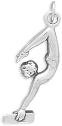 1 Girl Gymnastics Charm