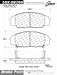 Centric - 104.08290 - PosiQuiet Semi Met Pads