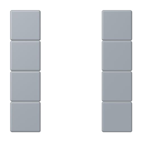 Jeu de touches F50 JUNG LC504TSA257 pour remplacer vos boutons dépareillés