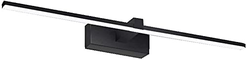 Lampe de maquillage pour miroir salle de bain et éclairage de chevet moderne Nero