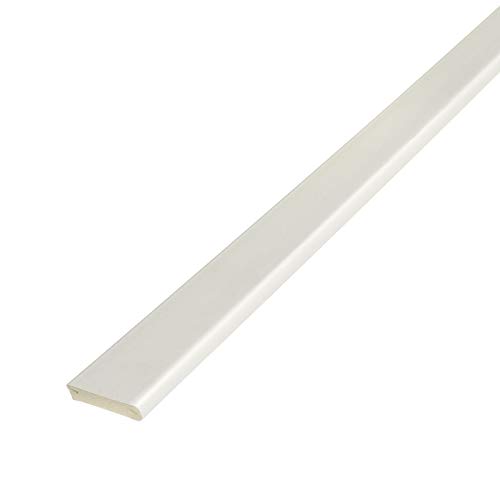 Cloaking Fillet uPVC Plastic Architrave Trim (5m) - 30mm White