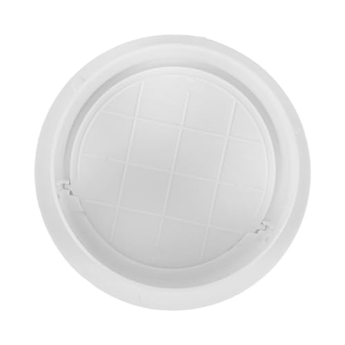 Gatuida Válvula de Retención Abs para Tubo de Ventilación Antirretorno y Duradera para Extractores y Ventilación Fácil Instalación y Protección Contra Lluvia