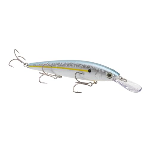 Strike King KVD Elite 300 Deep Jerkbait Fishing Lure, Weight Transfer System, 4 3/4-Inches, 1/2-Ounce, Dives to 11-Feet, Size 4 Mustad Triple Grip Treble Hooks -  SKHCKVDJ300DE591