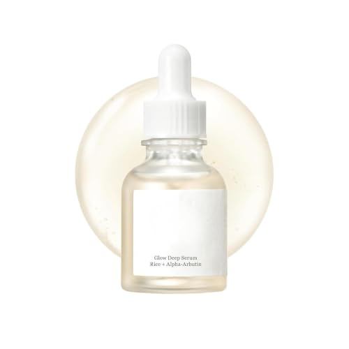 Image of Glow Deep Serum with Rice Bran Water and Alpha Arbutin 30ml Korean Face Serum for Brightening Even Skin Tone and Dark Spot Care Hydrating Daily Skin Treatment(Style-14)
