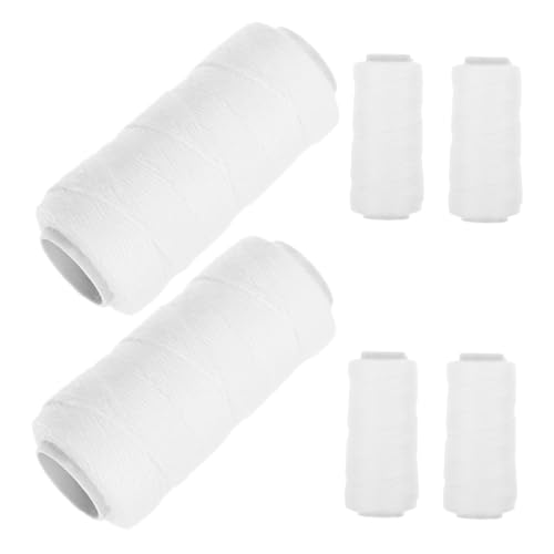 FOMIYES 6pcs Cotton Thread Facial Puller for Eyebrow Face Hair Removal Threading Thread for Threader