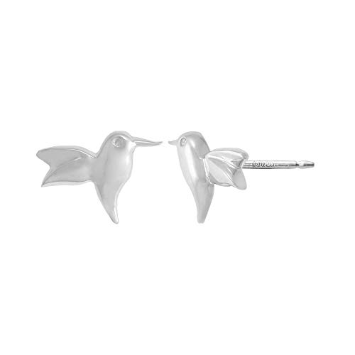 Boma Jewelry Sterling Silver Hummingbird Stud Earrings2
