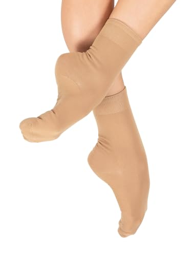 Natalie Dancewear Girls Lightweight Ankle Socks for Dancing - 2 Pack3