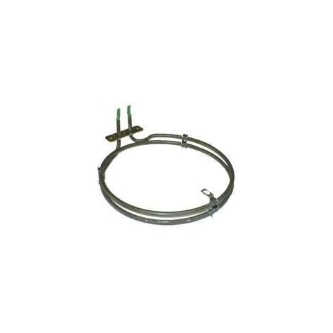 Zanussi ZCV550MWC & ZCV662MWC Replacement 2400 Watt 2 Turn Cooker Fan Oven Element Cover