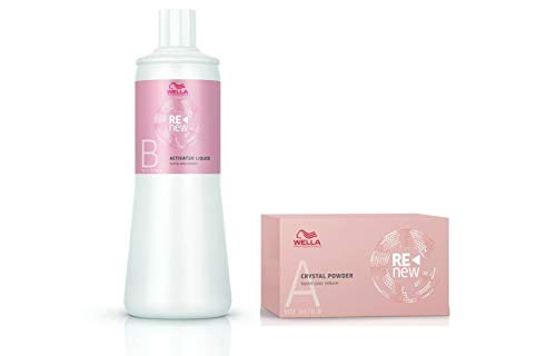 Preisvergleich Produktbild Wella Color Renew Activator Liquid 500 ml + Crystal Powder 5 x 9 g SET