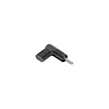 日本の中小企業 USB-C to DC変換アダプタ 100W PD対応 18.5V-20V 急速充電 高耐久ナイロン L字コネクタ ノートPC ルーター ASUS HP Dell Lenovo Acer対応 安全保護 (4.0*1.7, 1個)
