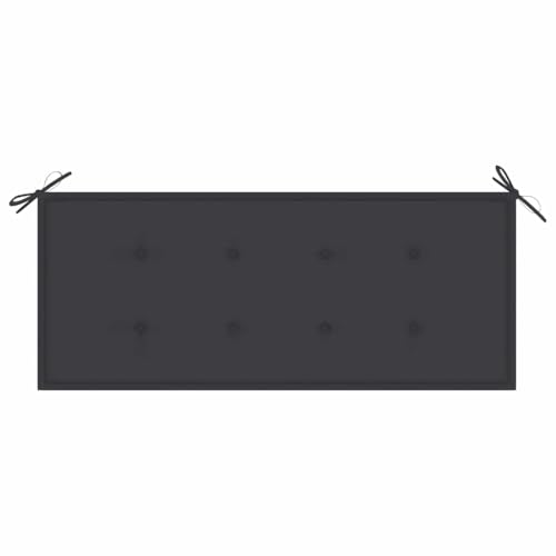 Banco para terraza de madera resistente con respaldo ideal para relax en el balcón 7