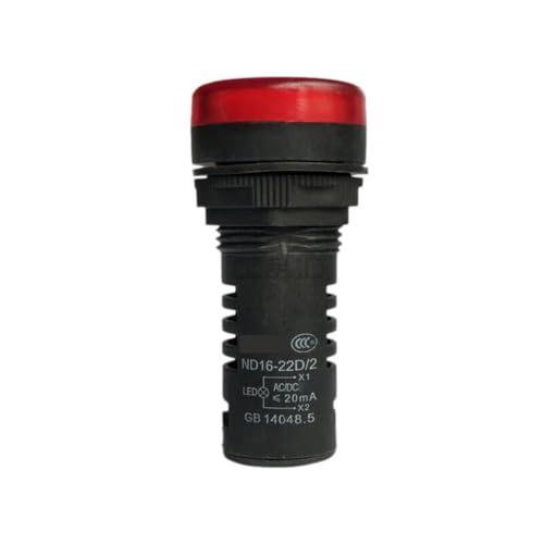 ND16-22D/2 110V piloto rojo indicador luminoso para panel de control