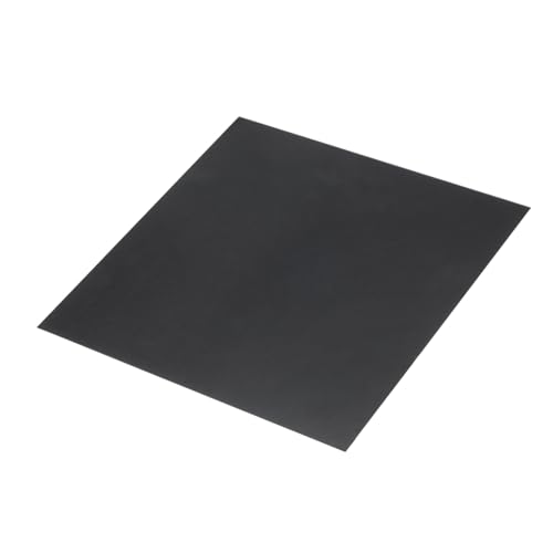 Image of MECCANIXITY Black ABS Plastic Sheet 10 x 10 x 0.02 Inch for Building Model, DIY Crafts, Panel, Pack of 1 Pcs