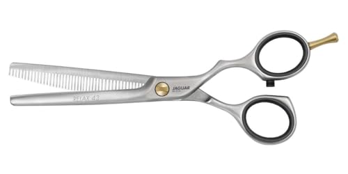 Jaguar Pre Style Relax 43 6.0-inch Professional Thinning Scissors – 43 Thinning Teeth, Ergonomic Design, Stainless Steel Hairdressing Shears for Precision & Comfort, Ideal for Salon or Home Use