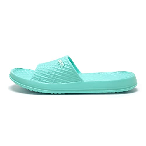 Image of Hasina Women's Shower Sandals Bathroom Slippers Non-Slip Indoor Home House Beach Shoes
