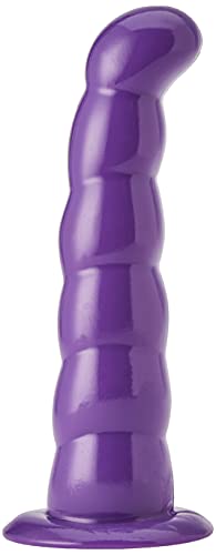 Dildo et plug anal XXL Saninex Love Me violet à ventouse puissante