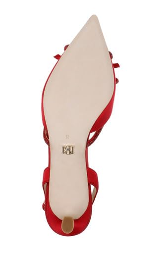 Image of Badgley Mischka Women's Angelina Slingback Kitten Heels