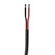 AUPROTEC KFZ Kabel 2x4,0 mm² 10m rund FLRYY I Rundkabel Schlauchleitung/Fahrzeugleitung Verschiedene Anwendungen I 2 poliges Kabel für Anhänger geeignet