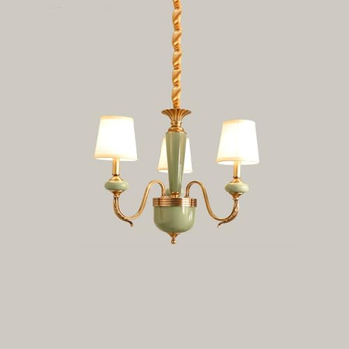 Lustre de plafond cuisine îlot et grande lampe moderne de chambre à 3 lumières