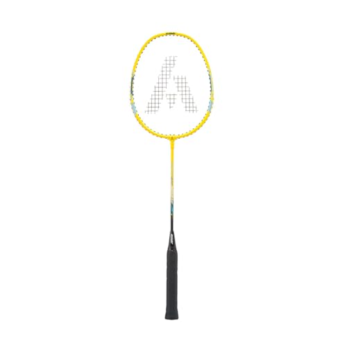 Image of ASHAWAY Badminton Rackets Set of 2 - AM 9850 SQ | Aluminum Rackets Combo with 6 Shuttlecock Pack & Half Cover | Ideal for Adults & Kids | Lightweight & Durable for Recreational Play