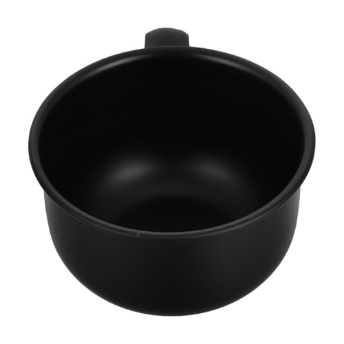 PHENOFICE Ciotola per Sapone da Barba Uomo con Manico Ergonomico Resistente e Compatta per Schiuma Densa e Uso Multiplo in Viaggio e Rasatura Umida