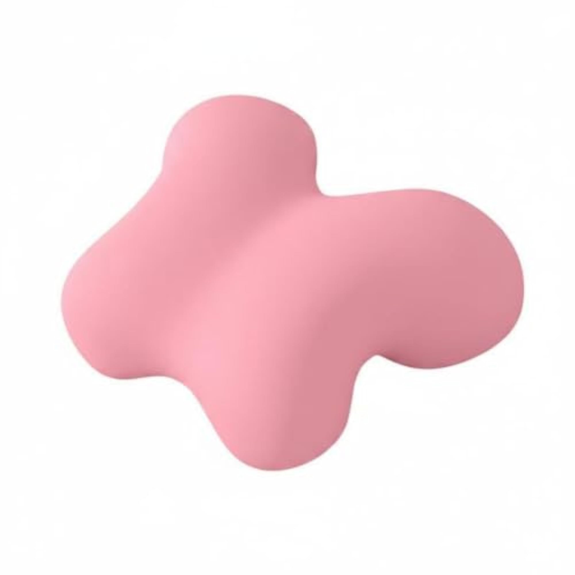 Office Rest Pillow with Arm Hole, Dark Pink