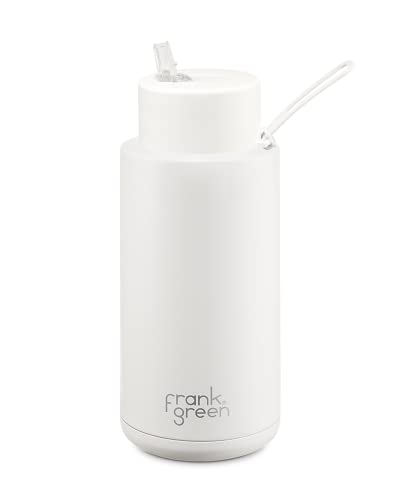 Frank Green Cloud Ceramic Lined Reusable Bottle with Straw Lid, 1 EA