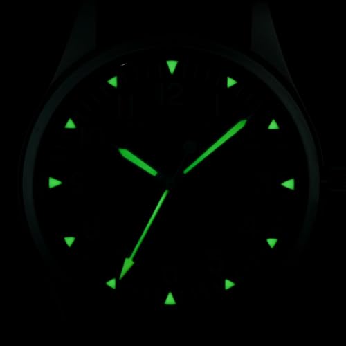 Image of TACTICAL FROG Militado ML07 36mm Field Watch, Japan VH31 Sweep Seconds or 2035 Movt, Men's Military Watch 10 ATM Waterproof Analog Watches for Men and Women Unisex Wristwatch