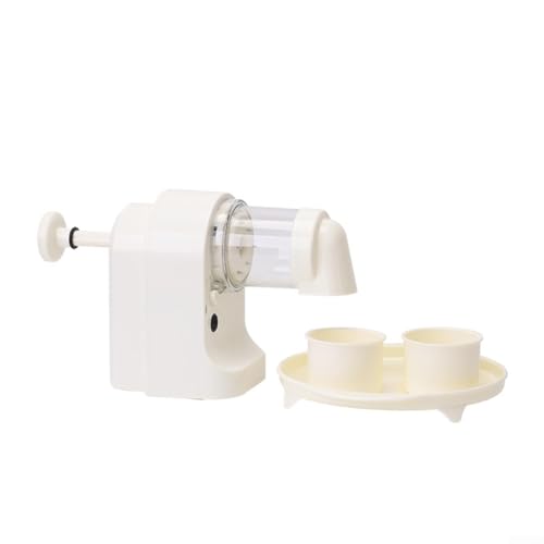 HEBEOT Rasoir à glace électrique rechargeable avec texture réglable et agitation automatique pour slushies lisses et cônes de neige portable pour la maison