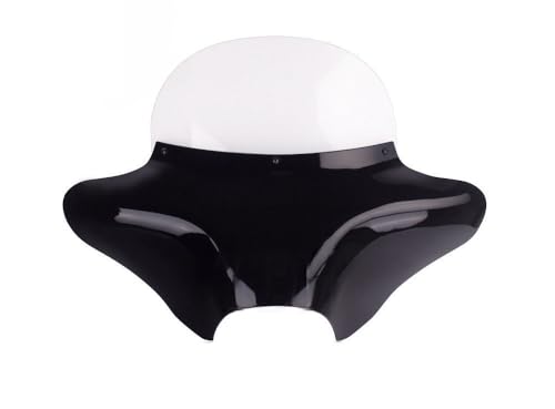 Carénage Batwing moto avec kit de support de montage pour pare-brise Road King Fatboy