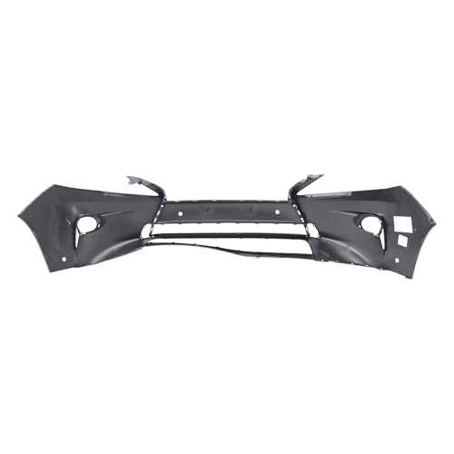 Image of FitParts Compatible with Lexus RX450h, RX350 2013-2015 Front Bumper Cover | Primed, With Parking Sensor Holes, Without Headlight Washer Holes, Without Washer Holes, OEM 521190E916, LX1000248