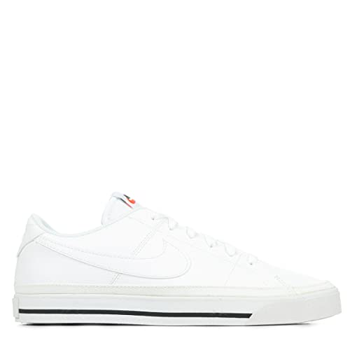 Nike Nike Men's Nike Court Legacy Next Nature Trainers, White/Black, 42 EU