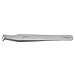Excelta Angulated Cutting Tweezers, Stainless Steel, Three Star - SS, 0.1" Height, 0.39300000000000002" Wide, 4.5" Length