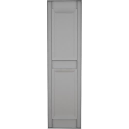 Mid America 00021259030 Standard Size Williamsburg Double Panel Vinyl Shutters, w/Installation Shutter-Lok's & Matching Screws (Per Pair), 030, 12"W x 59"H, Paintable by Mid America - Image 5