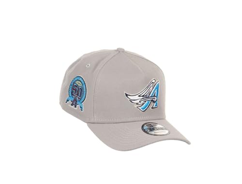Casquette New Era 9Forty A-Frame grise ajustable pour l'hiver