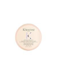 Kérastase Gloss Absolu Masque Crème Hydra-Glaze, Hair Mask for Shine and Smoothness, with Hyaluronic Acid and Glycolic Acid, Haircare For Thick, Frizz-prone Hair, 75 ml