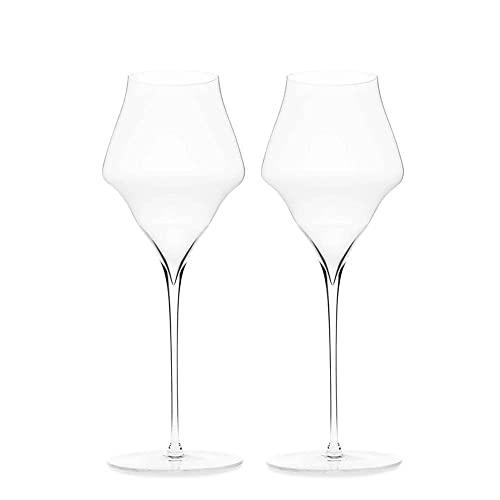 Josephinenhütte - JOSEPHINE No 4 - Champagne - Champagne glasses - purely handmade - Set of 2