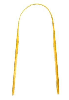Image of Bamboo Tongue Cleaner for Adults Eco Friendly Natural Tongue Scraper Wooden Oral Care Tool Biodegradable Hygiene Cleaner