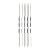 Produktbild PRYM double-point Ergonomische Stricknadeln/Nadeln, High-Performance-Kunststoff, Mehrfarbig, 3 mm, 20 cm Länge, Set von 5, Alabasterweiß