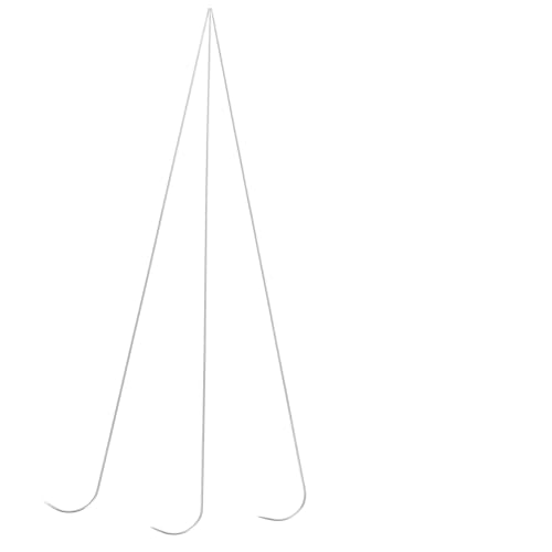 Beatifufu 9pcs Bead Needle Tool DIY Beading Needles Jewelry Beading Tools Metal Beading Needles Efficient Stringing Tool