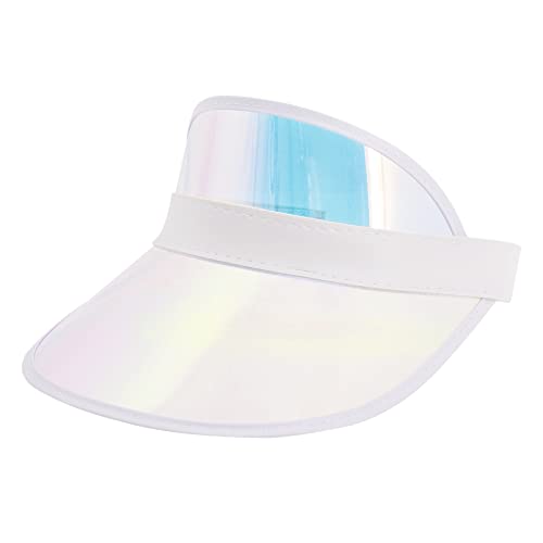 Image of Surkat Plastics Clear Sun Visors UV Protection Hat Cap Headwear Sunhat for Golf Tennis Beach Cycle