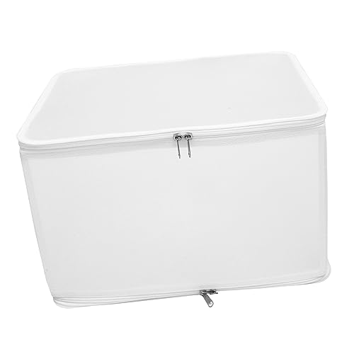 Boîte pliable en PP blanc pour ranger le linge sous le lit