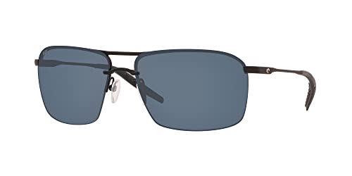 Costa Del Mar Mens Skimmer Rectangular Sunglasses