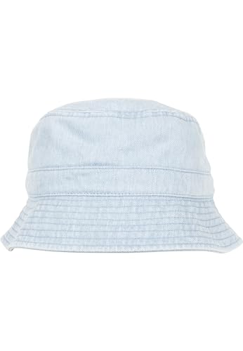 Flexfit Denim Bucket Hat pliable et respirant pour le soleil