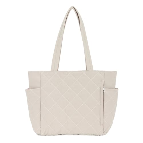 EVEOUT Bolsos Tote Acolchado Puffer para Mujer Grande Puffer Shoppers Ligero...